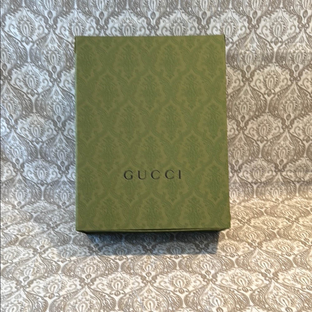 Gucci Green Patterned Box